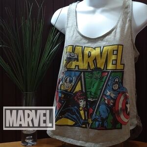 Marvel Tank Top, M (7-9), Grey